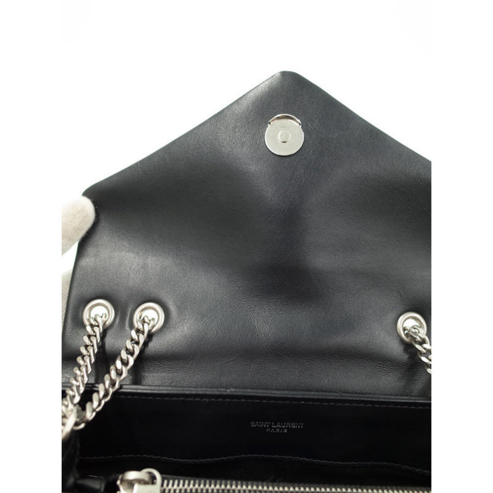 Saint Laurent Paris Monogram Loulou Small Bag Black - Picture 7 of 9